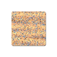 Background Abstract Art Square Magnet