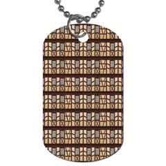 Window Facade Truss Hauswand Dog Tag (one Side) by Celenk