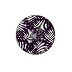 Background Texture Pattern Hat Clip Ball Marker (4 Pack)