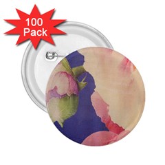 Fabric Textile Abstract Pattern 2.25  Buttons (100 pack) 