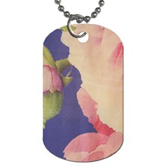 Fabric Textile Abstract Pattern Dog Tag (One Side)