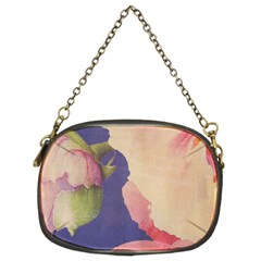 Fabric Textile Abstract Pattern Chain Purses (Two Sides) 