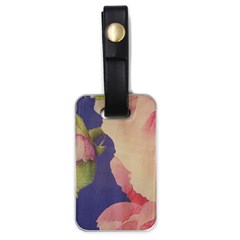 Fabric Textile Abstract Pattern Luggage Tags (One Side) 