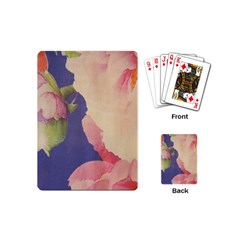 Fabric Textile Abstract Pattern Playing Cards (mini)  by Celenk