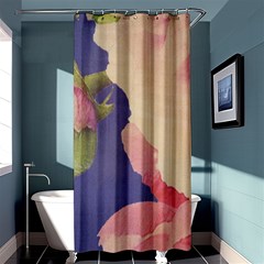 Fabric Textile Abstract Pattern Shower Curtain 36  x 72  (Stall) 