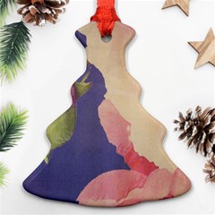 Fabric Textile Abstract Pattern Ornament (Christmas Tree) 