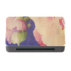 Fabric Textile Abstract Pattern Memory Card Reader with CF