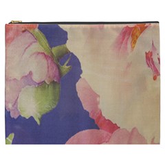 Fabric Textile Abstract Pattern Cosmetic Bag (XXXL) 