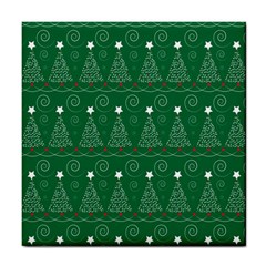 Christmas Tree Holiday Star Tile Coasters by Celenk