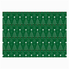 Christmas Tree Holiday Star Large Glasses Cloth by Celenk