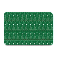 Christmas Tree Holiday Star Plate Mats by Celenk