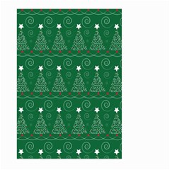 Christmas Tree Holiday Star Large Garden Flag (two Sides) by Celenk