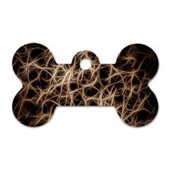 Structure Background Pattern Dog Tag Bone (one Side) by Celenk