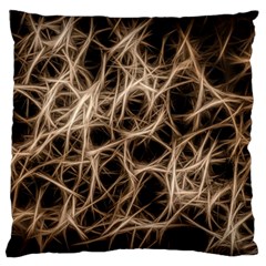 Structure Background Pattern Large Cushion Case (two Sides) by Celenk