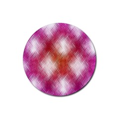 Background Texture Pattern 3d Rubber Round Coaster (4 Pack)  by Celenk