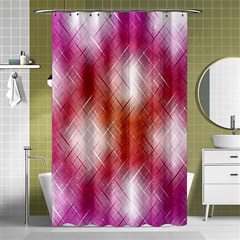 Background Texture Pattern 3d Shower Curtain 48  X 72  (small)  by Celenk