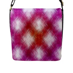 Background Texture Pattern 3d Flap Messenger Bag (l) 