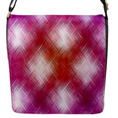 Background Texture Pattern 3d Flap Messenger Bag (s) by Celenk