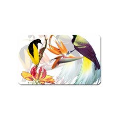 Birds Of Paradise Magnet (name Card) by TKKdesignsCo