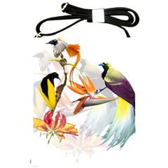 Birds Of Paradise Shoulder Sling Bags by TKKdesignsCo