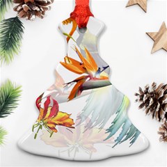 Birds Of Paradise Ornament (christmas Tree)  by TKKdesignsCo