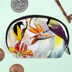 Birds Of Paradise Accessory Pouches (large)  by TKKdesignsCo