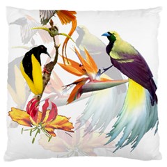 Birds Of Paradise Standard Flano Cushion Case (one Side) by TKKdesignsCo