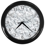 Pattern Background Old Wall Wall Clocks (Black) Front