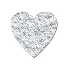 Pattern Background Old Wall Heart Magnet