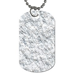 Pattern Background Old Wall Dog Tag (One Side)