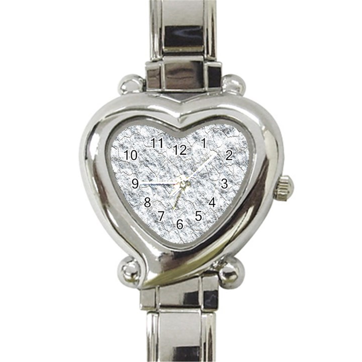 Pattern Background Old Wall Heart Italian Charm Watch