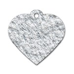 Pattern Background Old Wall Dog Tag Heart (Two Sides) Front