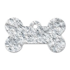 Pattern Background Old Wall Dog Tag Bone (Two Sides)