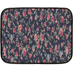 Pattern Flowers Pattern Flowers Double Sided Fleece Blanket (mini)  by Celenk