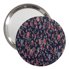 Pattern Flowers Pattern Flowers 3  Handbag Mirrors by Celenk