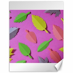 Leaves Autumn Nature Trees Canvas 12  X 16   by Celenk