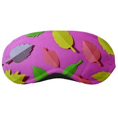 Leaves Autumn Nature Trees Sleeping Masks by Celenk