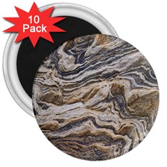 Texture Marble Abstract Pattern 3  Magnets (10 Pack)  by Celenk