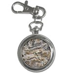 Texture Marble Abstract Pattern Key Chain Watches Front