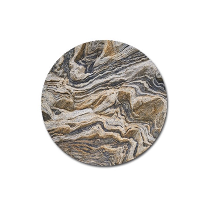 Texture Marble Abstract Pattern Magnet 3  (Round)