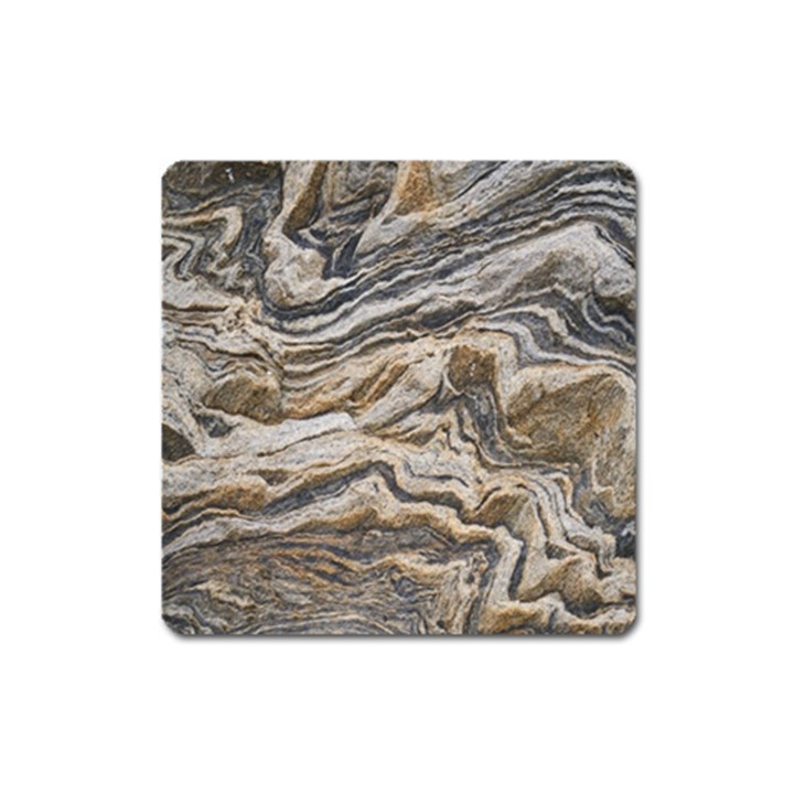 Texture Marble Abstract Pattern Square Magnet