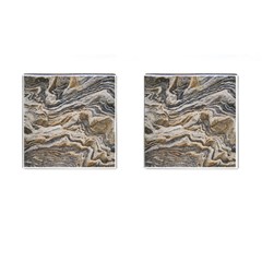 Texture Marble Abstract Pattern Cufflinks (Square)