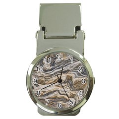 Texture Marble Abstract Pattern Money Clip Watches