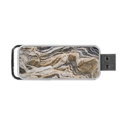 Texture Marble Abstract Pattern Portable Usb Flash (one Side) by Celenk