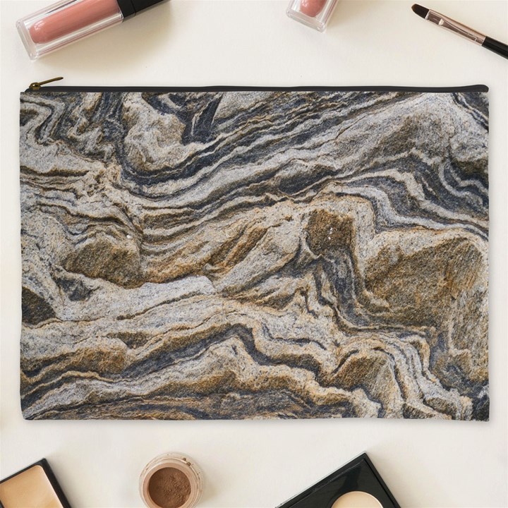 Texture Marble Abstract Pattern Cosmetic Bag (XXXL) 