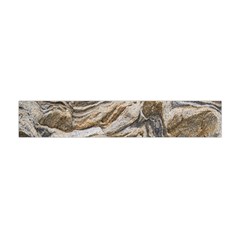 Texture Marble Abstract Pattern Flano Scarf (Mini)