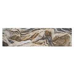 Texture Marble Abstract Pattern Satin Scarf (Oblong)