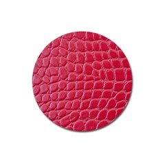 Textile Texture Spotted Fabric Magnet 3  (round) by Celenk