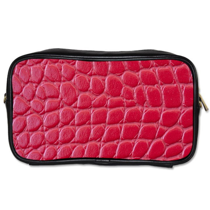 Textile Texture Spotted Fabric Toiletries Bags