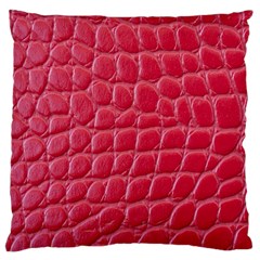 Textile Texture Spotted Fabric Large Cushion Case (one Side) by Celenk